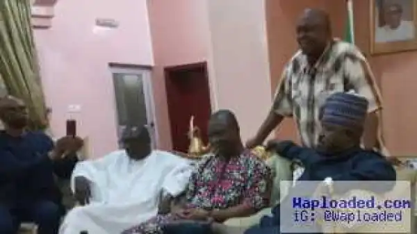 Happening now: Ekweremadu, Mimiko, Sheriff, Makarfi, others in peace meeting [PHOTO]